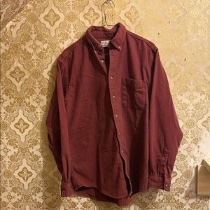 Vintage L.L. Bean Flannel Button-Down Shirt